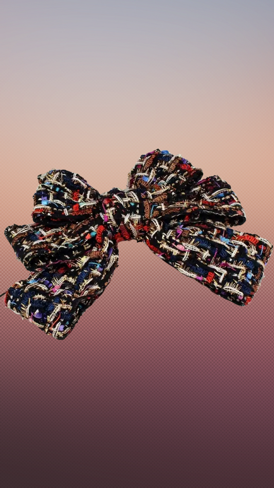 Lg Tweed Bow